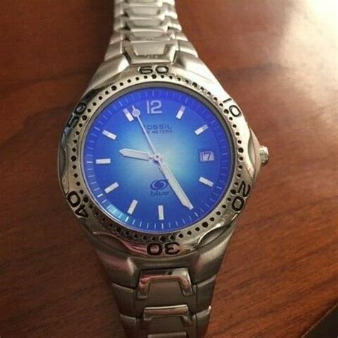 reloj fossil blue 100 meters 330 feet precio|fossil 100 meters blue watch.